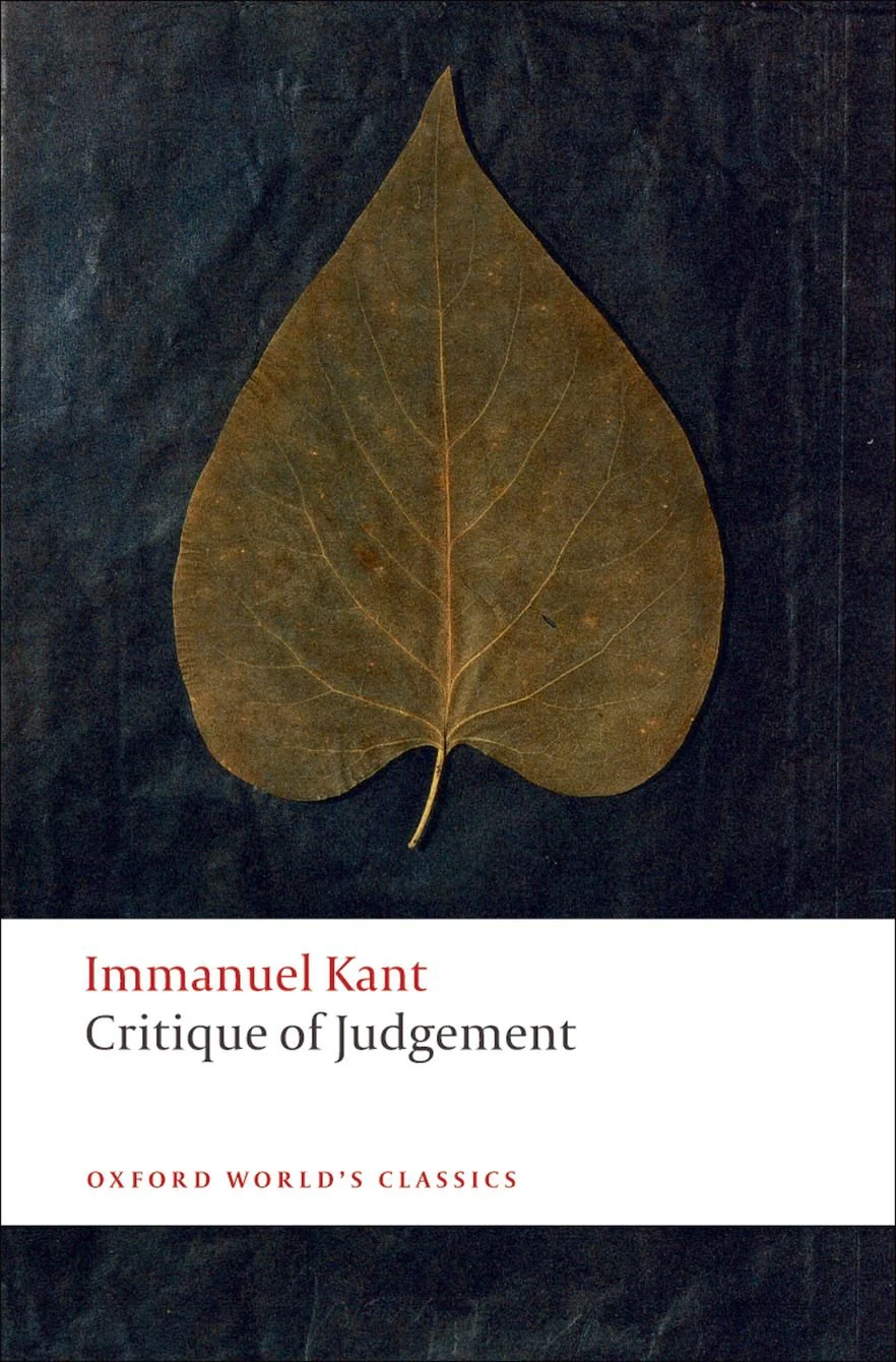 Critique of the Power of Judgment by Immanuel Kant