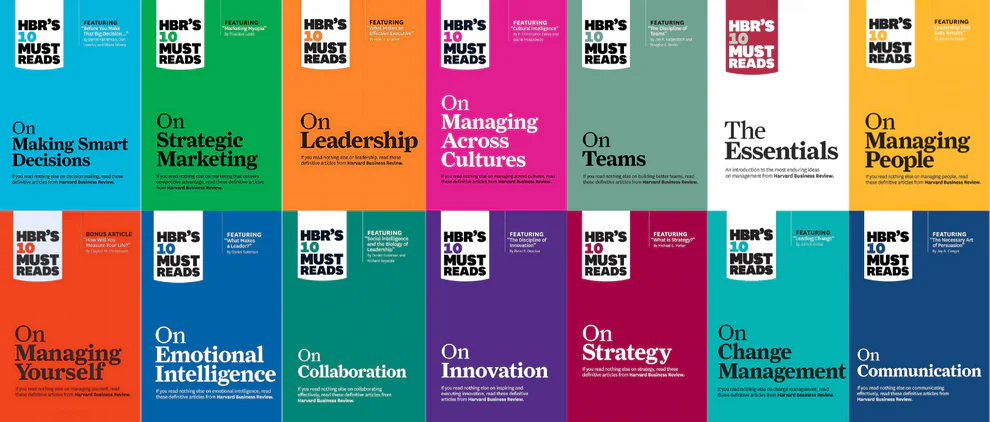 HBR's 10 Must Reads Book Series by Harvard Business Review (14 books)