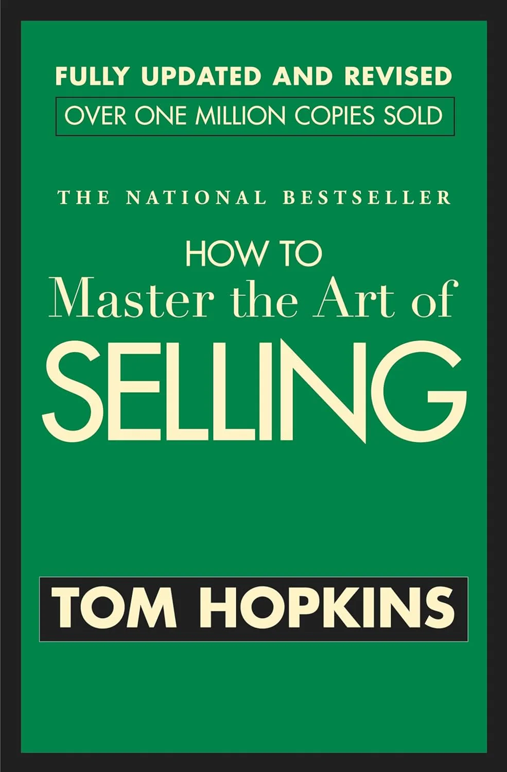 How to Master the Art of Selling by Tom Hopkins