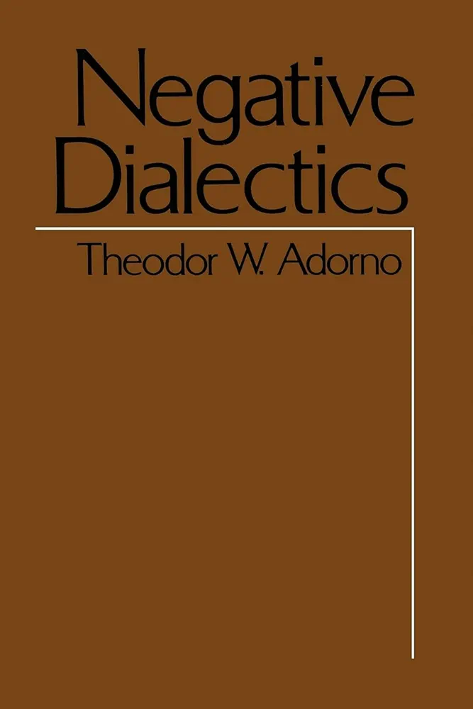 Negative Dialectics by Theodor Adorno