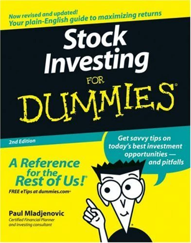Stock Investing for Dummies By Paul Mladjenovic , Brett Barry