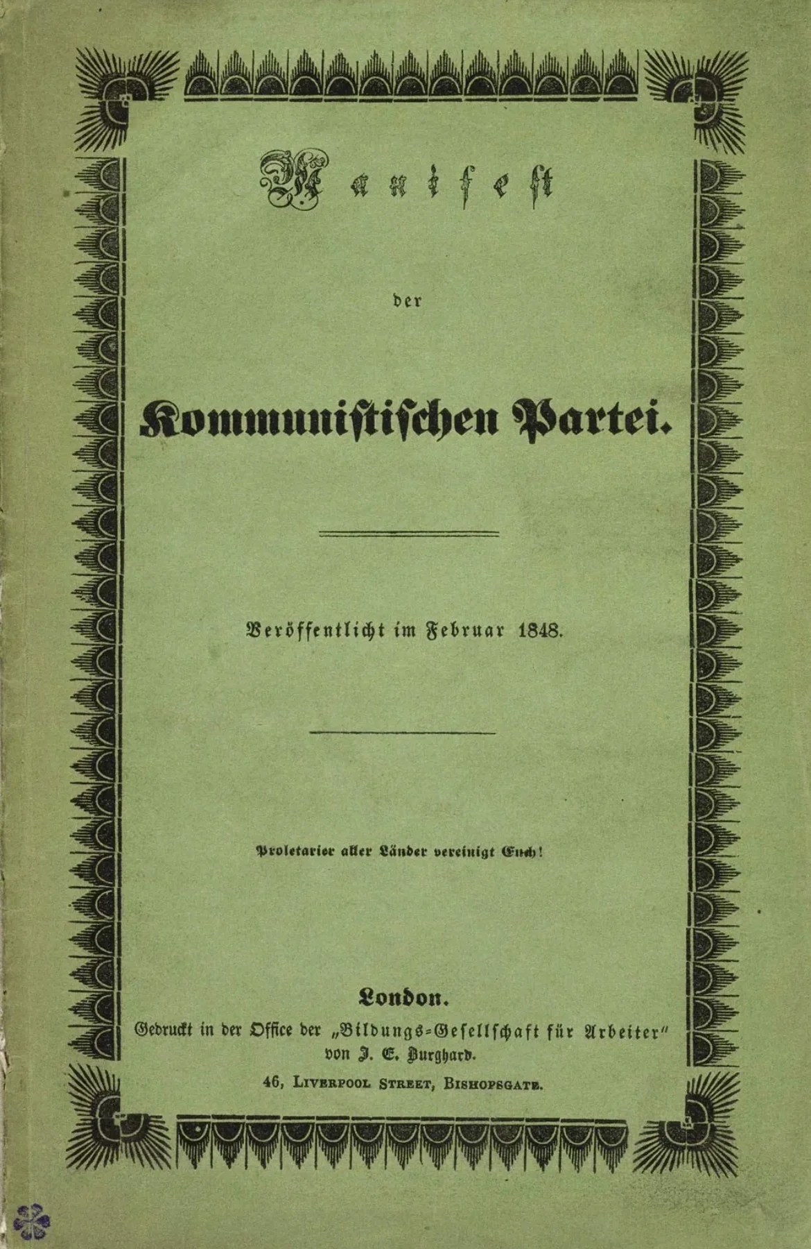 The Communist Manifesto
By Karl Marx & Friedrich Engels