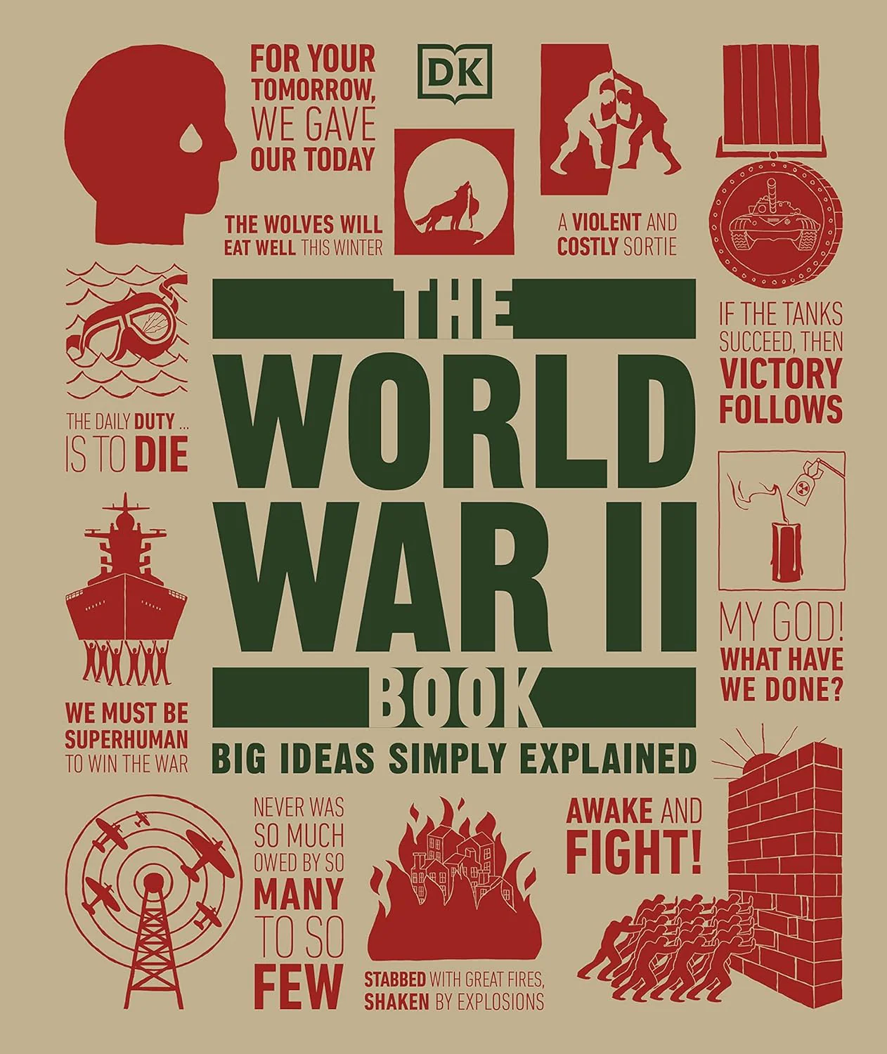 The World War II Book: Big Ideas Simply Explained By D.K. Publishing